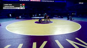 110 lbs 1st Place Match - Gabby Ross, Patterson vs Tabitha Montez, Central Catholic