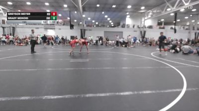150 lbs Semis & 1st Wrestleback (8 Team) - Greyson Meyer, Rebellion vs Brady Mokoid, Seagulls WC