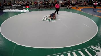 120-133 lbs Cons. Round 1 - Kingston Peterson, Kewanee vs Frankie Pichler, Ozark Wrestling Club