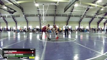 141 lbs Cons. Round 4 - Constantine Gehring, Gannon University vs Alex Savering, Hiram College