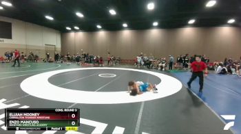 82 lbs Cons. Round 3 - Enzo Mancuso, Boneyard Wrestling Academy vs Elijiah Mooney, Carrollton Thunder Wrestling