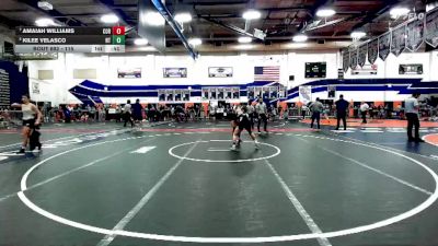 115 lbs Cons. Semi - Amaiah Williams, Corona vs Kilee Velasco, North Torrance