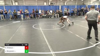 106 lbs Final - Raekwon Shabazz, CT vs Jack Bergmann, NJ