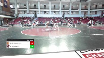 157 lbs Quarterfinal - Gunner Endicott, Campbell vs Rafael Hipolito, Virginia Tech