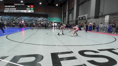 75 lbs Final - Colter Hale, Powerhouse Wrestling Club vs Louie Hauder, Spanish Springs