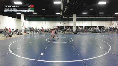 136 lbs Round Of 16 - Cooper Mariakis, GA vs Dalin Mendell, OH