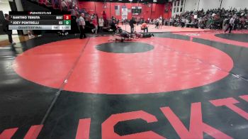 165 lbs Quarterfinal - Santino Tenuta, Lombard (MONTINI) vs Joey Pontrelli, Elmhusrt (IC CATHOLIC)