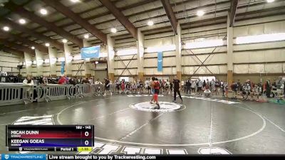 145 lbs Round 1 - Micah Dunn, Hawaii vs Keegan Goeas, Hawaii
