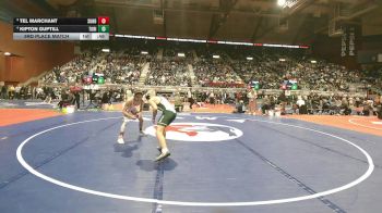 2A-126 lbs 3rd Place Match - Kipton Guptill, Tongue River vs Tel Marchant, Sundance