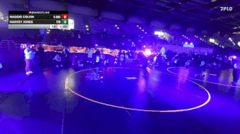 46-48 lbs Round 2 - Harvey Jones, Team Prestige Wrestling vs Maggie Colvin, RWC - Roy Wrestling Club