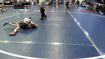 66 lbs 3rd Place - Chase Boyer, Elizabeth Forward vs River Martin, Connellsville