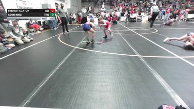 67 lbs Semifinal - Everett Luxton, Raw Wrestling Club vs Koen King, Team Tulsa Wrestling Club