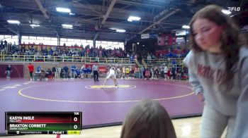 106 lbs Quarterfinal - Braxton Corbett, Union County vs Kasyn Ingle, Tell City