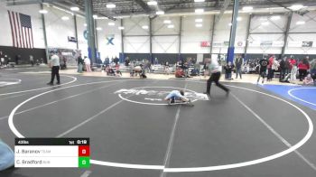 43 lbs Consolation - Jeremiah Baranov, Team Aggression vs Cooper Bradford, Run To Danger