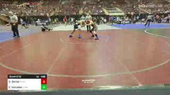 130 lbs Round Of 32 - Gideon Gerber, Oakdale vs Emilio Gonzales, Vcwa