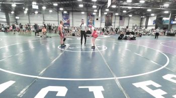 185 lbs Rr Rnd 1 - Zoey White, Elm Street Grapplers vs Madison Shrader, Indiana Outlaws Purple