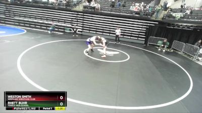 123 lbs Champ. Round 2 - Weston Smith, Westlake Wrestling Club vs Rhett Buhr, Tooele High School