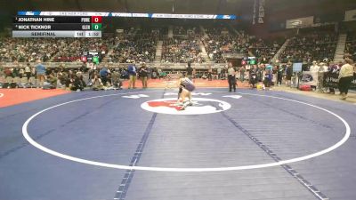 3A-106 lbs Semifinal - Jonathan Hine, Powell vs Nick Ticknor, Glenrock
