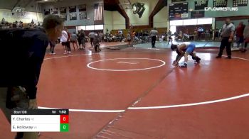 120 lbs Round Of 16 - Yannis Charles, Nc vs Evan Holloway, Va
