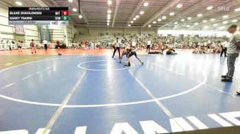 110 lbs Rr Rnd 1 - Blake Sokolowski, Mat Warriors Stars vs Zakey Tsarni, Team Germantown