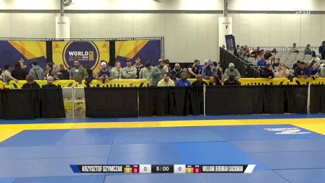 William Jeremiah Sackman vs Krzysztof Szymczak 2024 World IBJJF Jiu-Jitsu No-Gi Championship