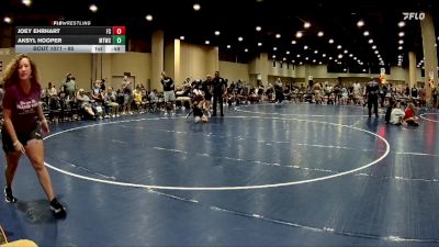 85 lbs Cons. Round 3 - Aksyl Hooper, Mcminn Tribe Wrestling Club vs Joey Ehrhart, Florida Scorpions