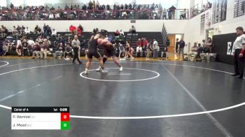 285 lbs Consi Of 4 - Peyton Wentzel, Upper Dauphin vs Jacob Mead, Biglerville