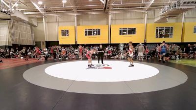 95 lbs Semifinal - Eli Oberheim, The Hunt Wrestling Club vs Gabe Benyo, Mat Assassins Black