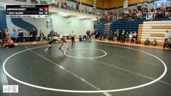 140 lbs. Champ. Round 2 - Addyson Bailey, Collinsville vs Lucy Ullery, North Point