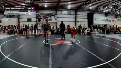 86 kg Champ. Round 2 - Cole Han-Lindemyer, Stanford Wrestling vs Caleb Uhlenhopp, Brunson UVRTC