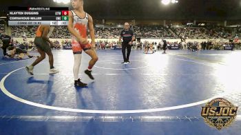 132 lbs Consi Of 16 #2 - Klayten Duggins, L-Town Titans vs Cortavious Miller, Cowboy Wrestling Club