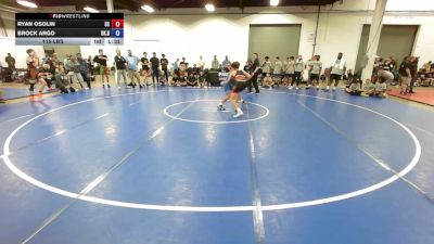 115 lbs Ryan Osolin, South Carolina vs Brock Argo, Oklahoma Blue