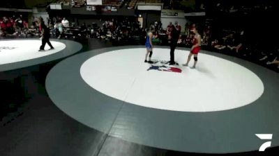 135 lbs Diana Barone, LAWA - Los Angles Wrestling Association vs Vera Bentley, SCVWA - Santa Clara Valley Wrestling Association