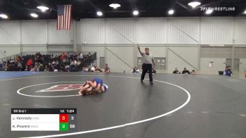 90 lbs Prelims - Jett Kennedy, Oklahoma Boyz vs Kellan Powers, Moore Elite