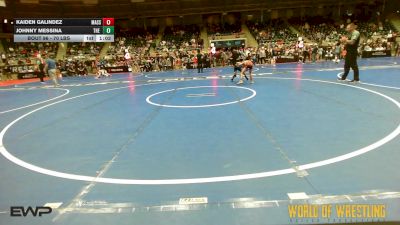 70 lbs Final - Kaiden Galindez, Massa's Maniacs vs Johnny Messina, The Outsiders Wrestling Club