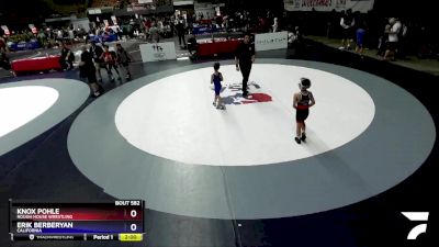 49 lbs 3rd Place Match - Knox Pohle, Rough House Wrestling vs Erik Berberyan, California