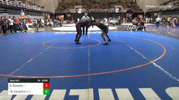 285 lbs Consolation - Sekou Diabate, St. Benedict`s Prep vs Brian Daughtry, Benedictine College Preparatory