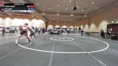 215 lbs Cons. Round 2 - Wyatt Sisco, New Jersey vs Ian Land, Delaware