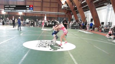 128A lbs Rr Rnd 3 - Lacey Teaken, Mohawk Valley Wrestling Club vs Sela Rozov, Blair Academy