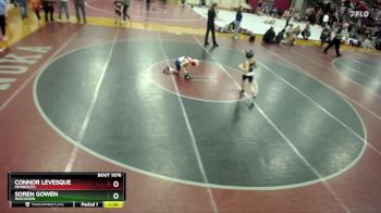 67 lbs 5th Place Match - Connor Levesque, Minnesota vs Soren Gowen, Wisconsin