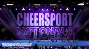 Northern Elite All Star - Black Ice [2026 L3 Senior - D2 - Small - B Day 1] 2026 CHEERSPORT National All Star Cheerleading Championship