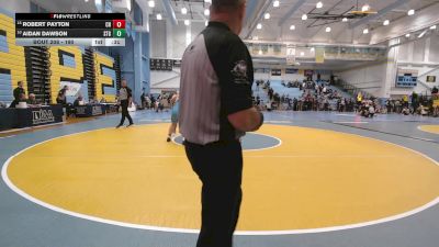 190 lbs Cons. Round 1 - Aidan Dawson, St Georges Tech HS vs Robert Payton, Cape Henlopen H S