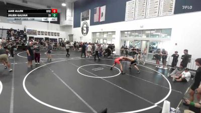 138 lbs Cons. Round 5 - Julien Galvan, Sunny Hills vs Jake Allen, Villa Park High School
