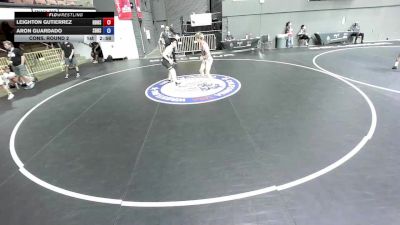 138 lbs Cons. Round 2 - Leighton Gutierrez, Red Bluff High School Wrestling vs Aron Guardado, South Bakersfield High School Wrestling