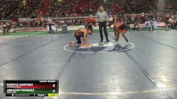 3A 170 lbs Champ. Round 1 - Patryck Martinez, American Falls vs Abraham Marquez, Fruitland