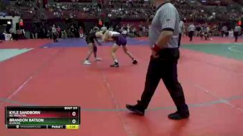 D1-175 lbs Champ. Round 1 - Kyle Sandborn, No. Royalton vs Brandon Batson, GlenOak