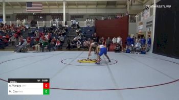 Consolation - Alfonso Vargas, Jesuit High School - Tampa vs Matthew Cha, The Westminster Schools