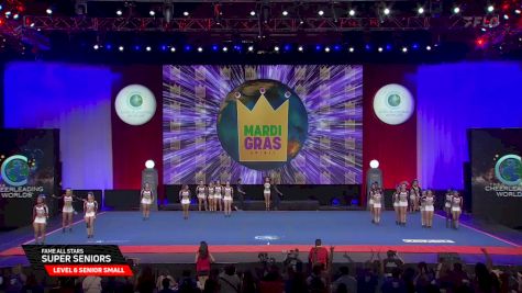 FAME All Stars - Midlo - Super Seniors [2025 L6 Senior Small Semis] 2025 The Cheerleading Worlds