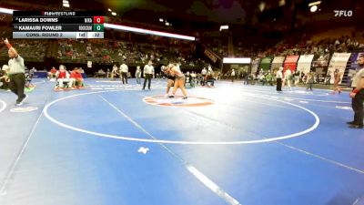 235 Class 2 lbs Cons. Round 2 - Kamauri Fowler, Rockwood Summit vs Larissa Downs, Nixa