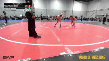 105 lbs Rr Rnd 5 - Talli Washington, SOTM Lady Outlaw Little vs Dakota Harris, Super Girls 7-12